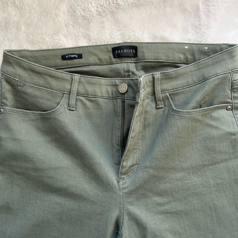 Talbots Olive Green Pants